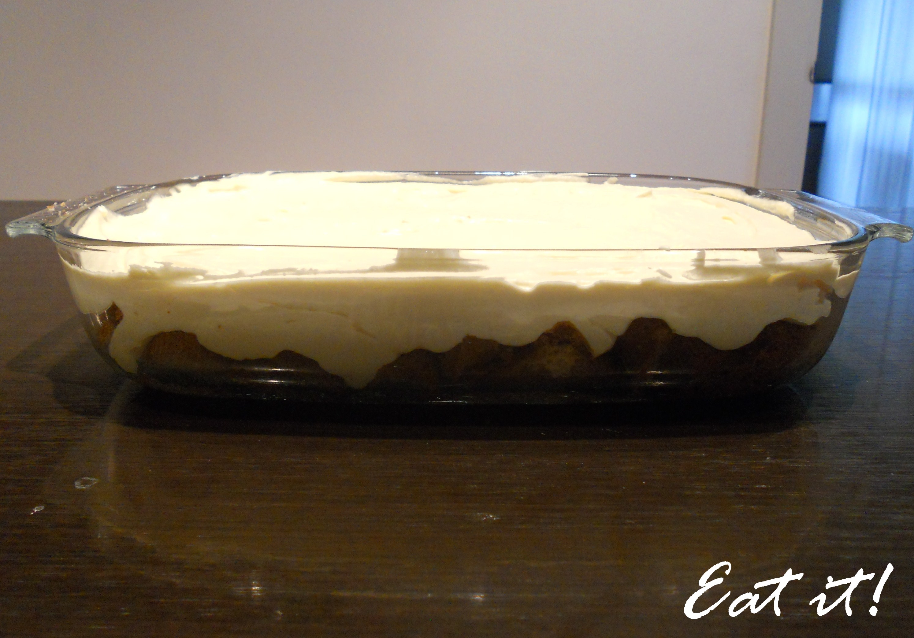 Tiramisù pandoro - Conservare in frigorifero