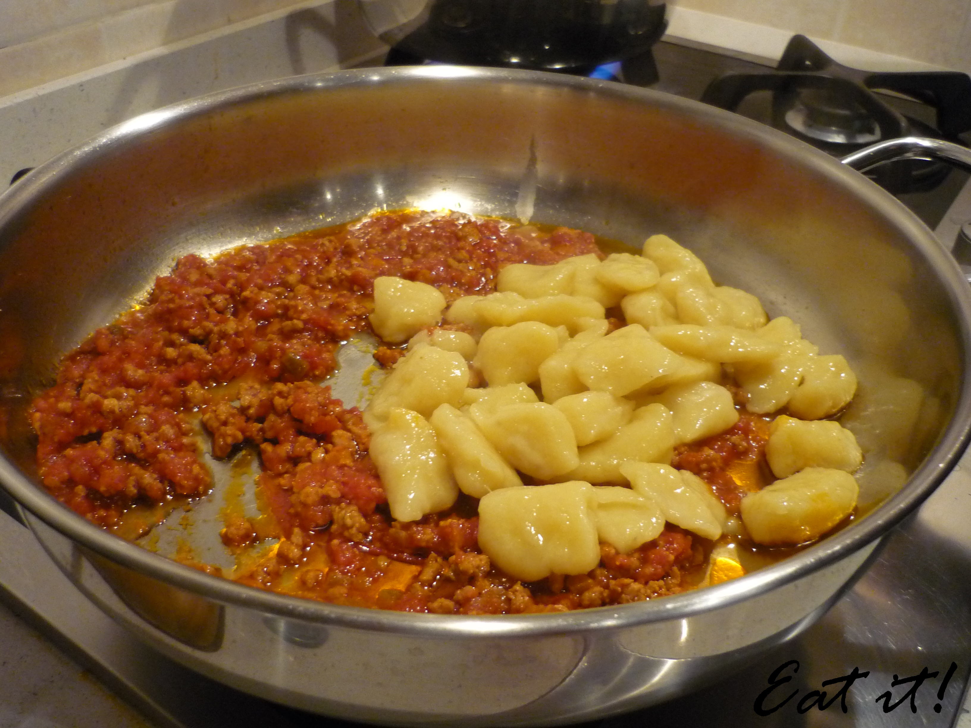 Gnocchi - Scolare e condire